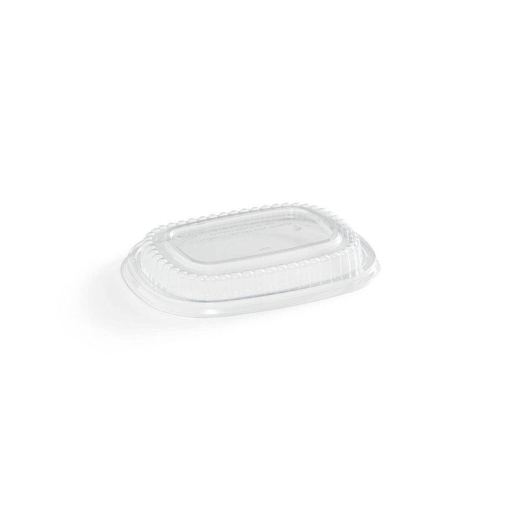 Eco Guardian Clear Pet Dome Lid For 22 Oz Oval Recyclable Fibre Tray -- 300 Per Case