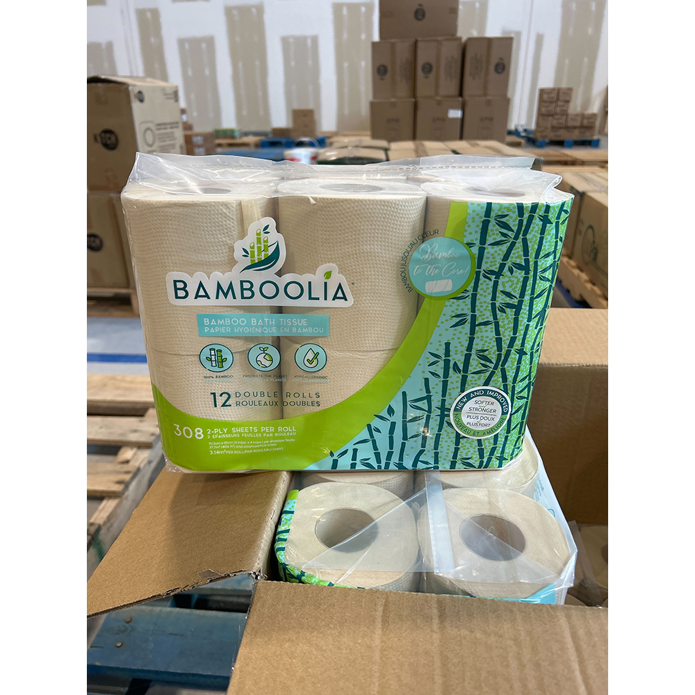Bamboolia Bath Tissue, 12 Count -- 4 Per Case