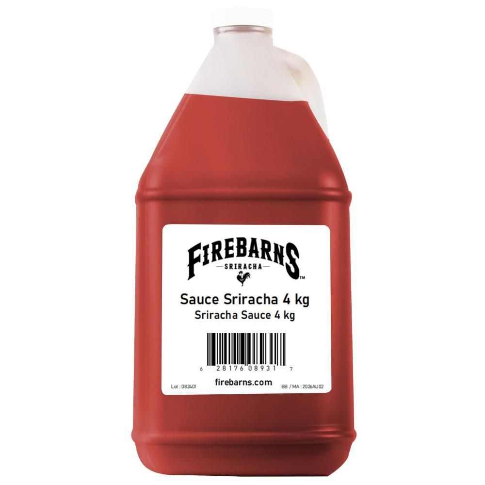 Firebarns Sriracha Sauce, 4 Kg - 2 Per Case