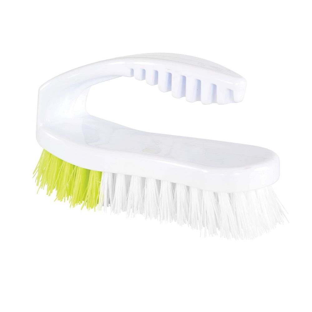 Globe Brosse À Récurer Synthétique À Manche En Fer, 15 Cm (6 Po) – 12 Par Caisse