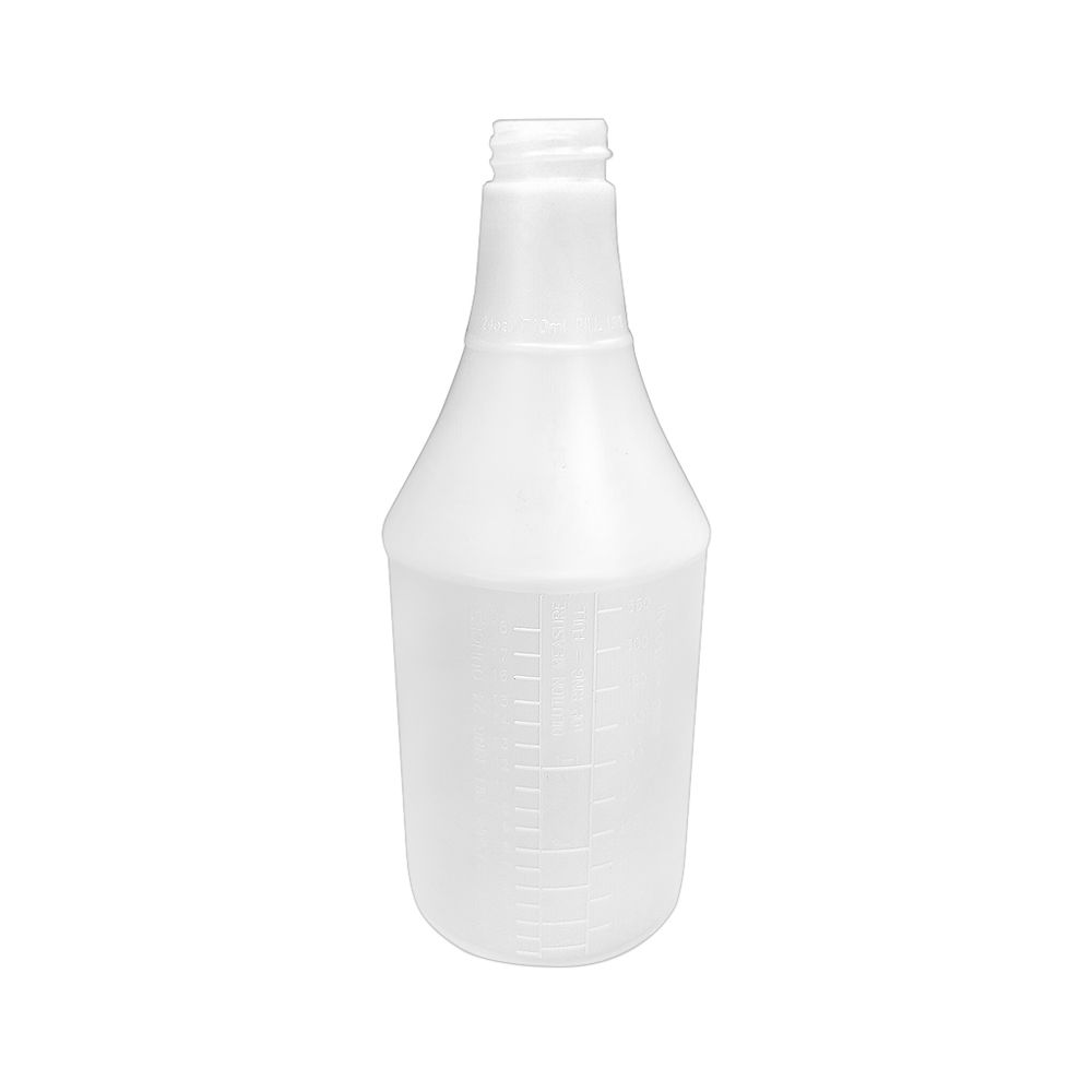 Globe White Spray Bottle With Graduations, 24 Oz Capacity -- 126 Per Case