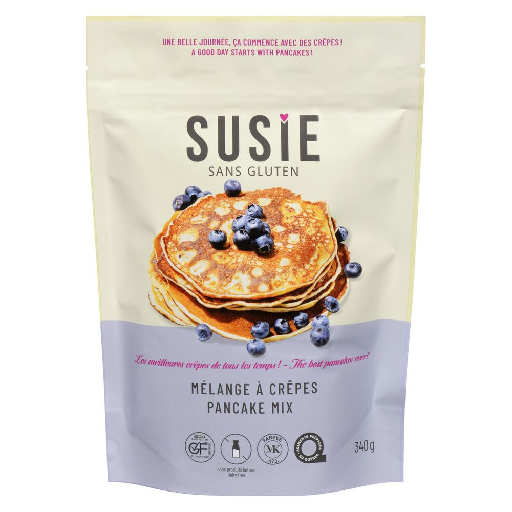 Susie Gluten Free Pancake Mix, 340 G -- 6 Per Case