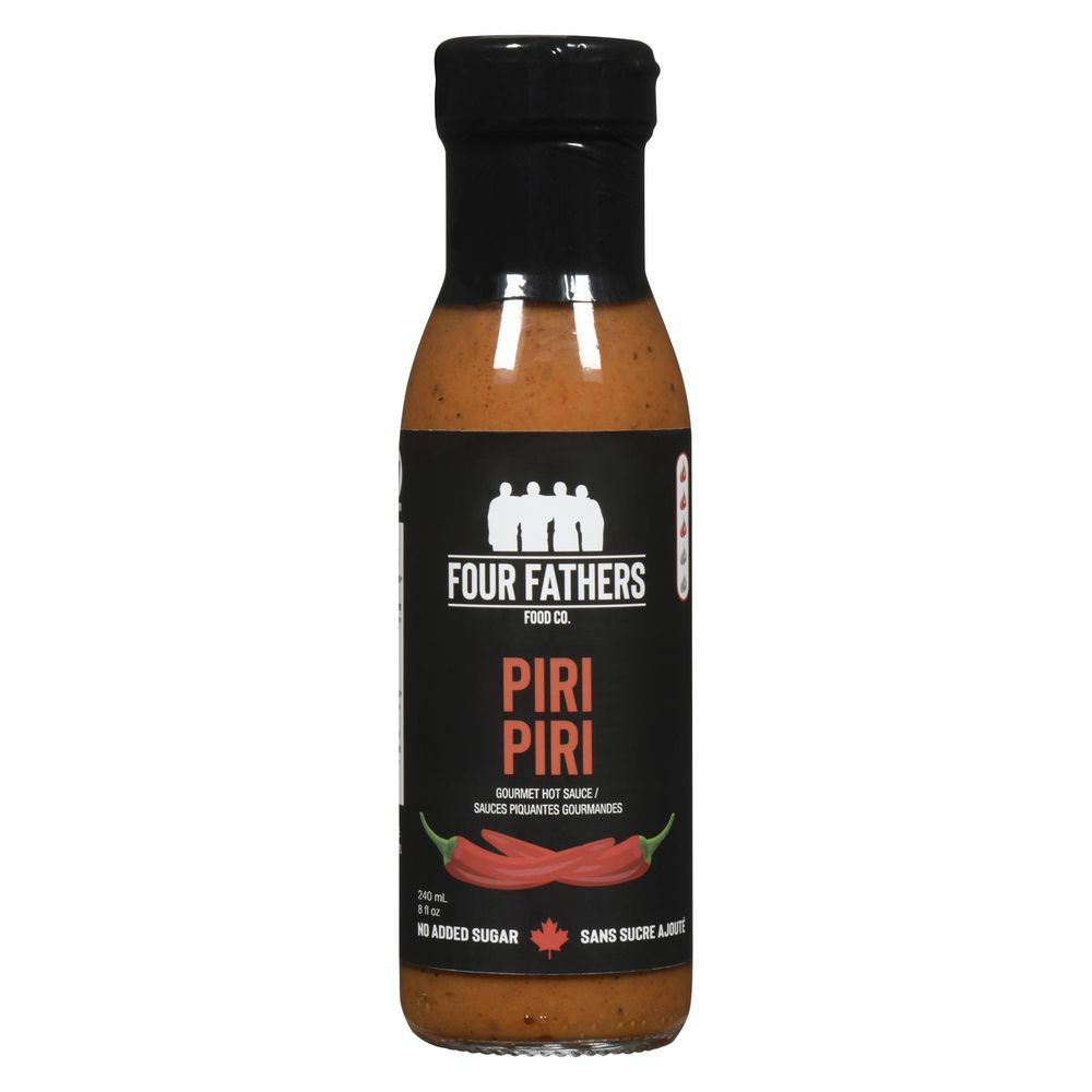 Four Fathers Food Co. Piri Piri Hot Sauce, 240 Ml -- 12 Per Case