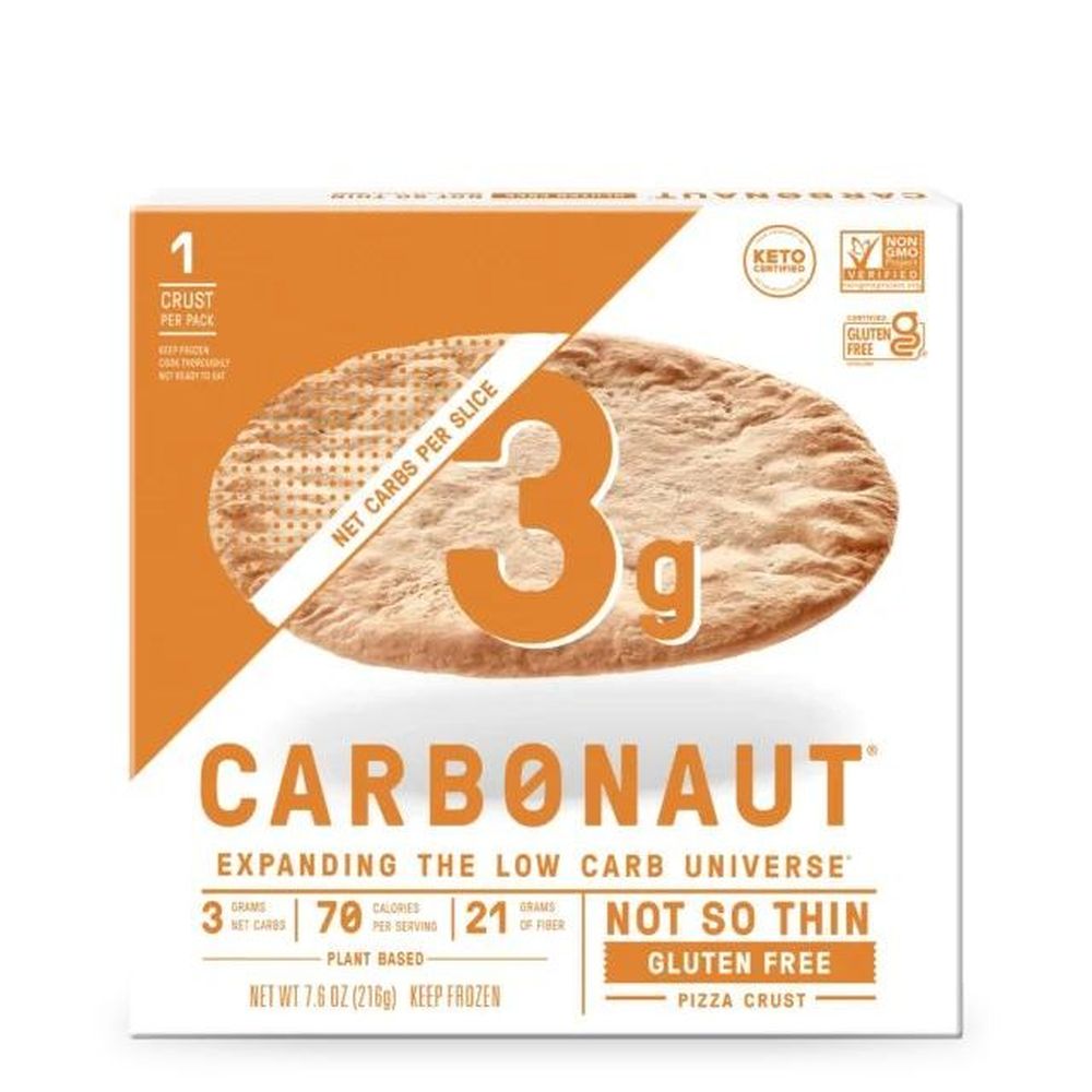 Carbonaut Gluten Free Not So Thin Pizza Crust, 216 G -- 6 Per Case
