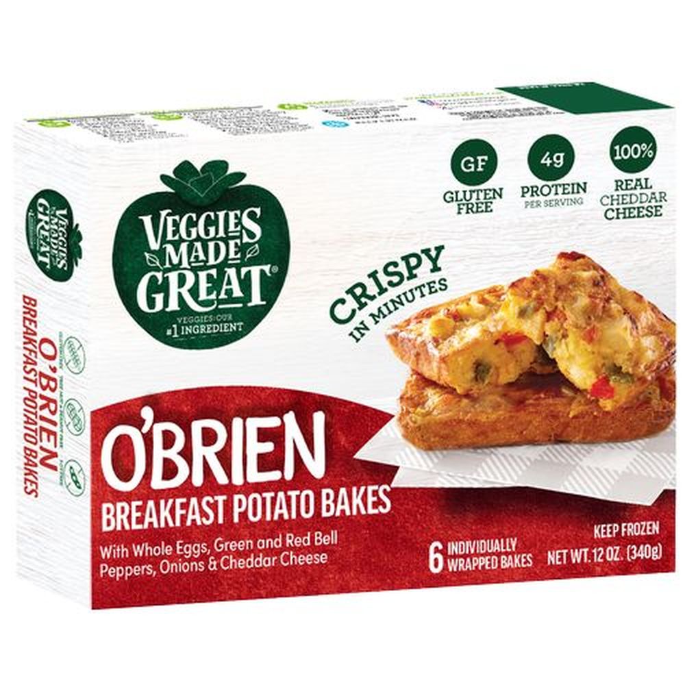 Veggies Made Great O'brien Breakfast Potato Bakes, 340 G -- 8 Per Case