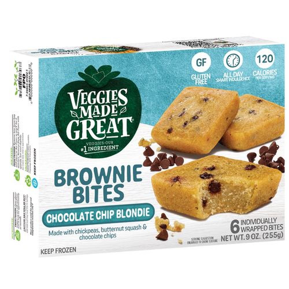 Veggies Made Great Chocolate Chip Blondie Bites, 255 G -- 8 Per Case