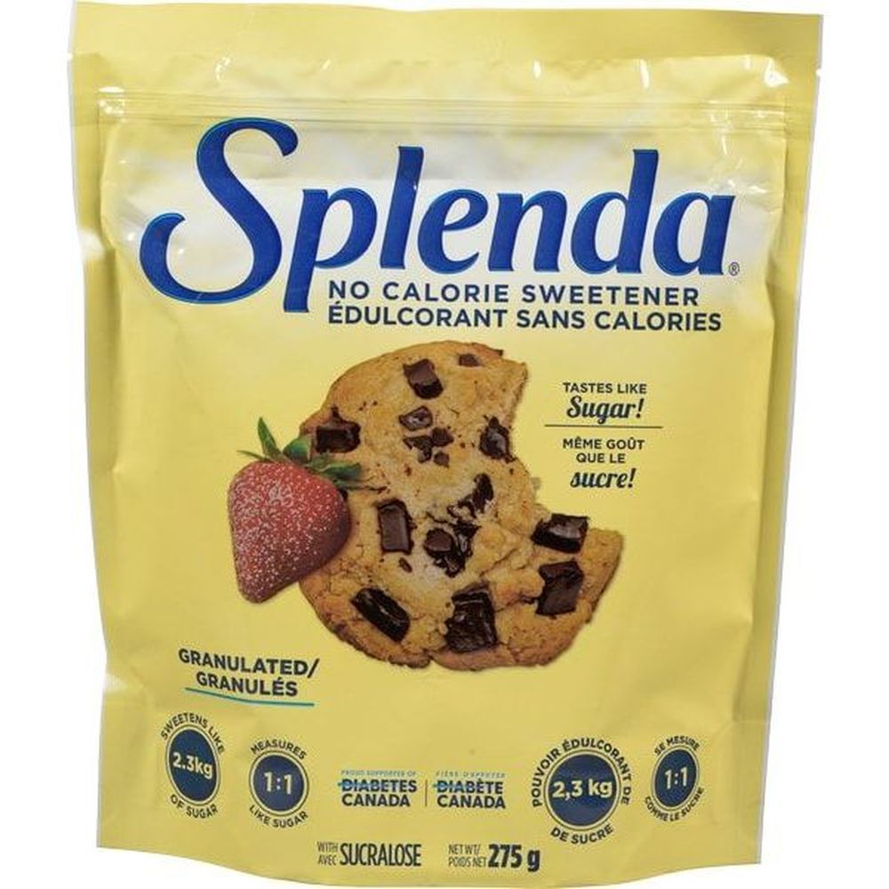 Splenda No Calorie Sweetener, 275 G -- 8 Per Case