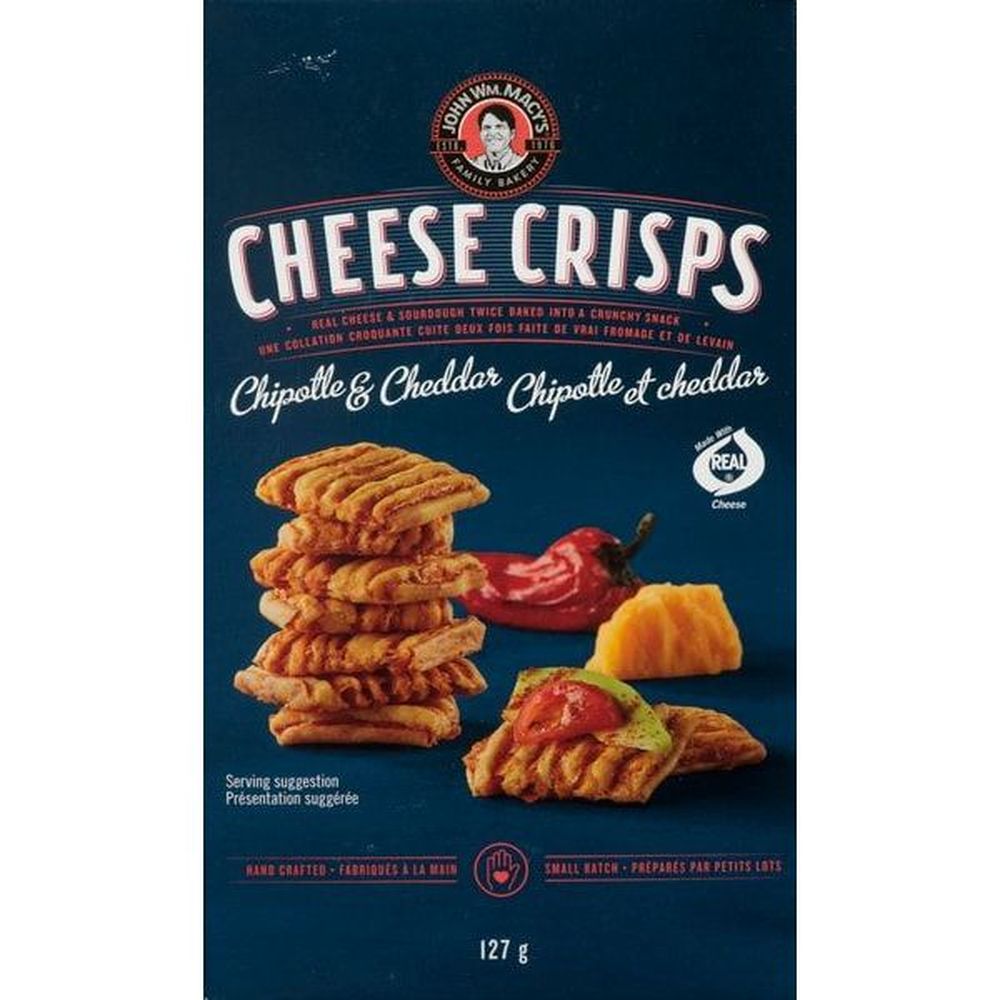 John Wm. Macy's Chips Au Fromage Chipotle Et Cheddar, 127 G -- 6 Par Boîte