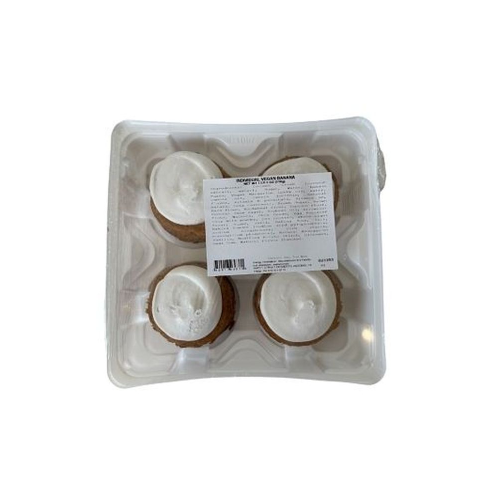 Sweet Street Individual Vegan Banana Walnut Manifesto Cake, 4 Count -- 8 Per Case