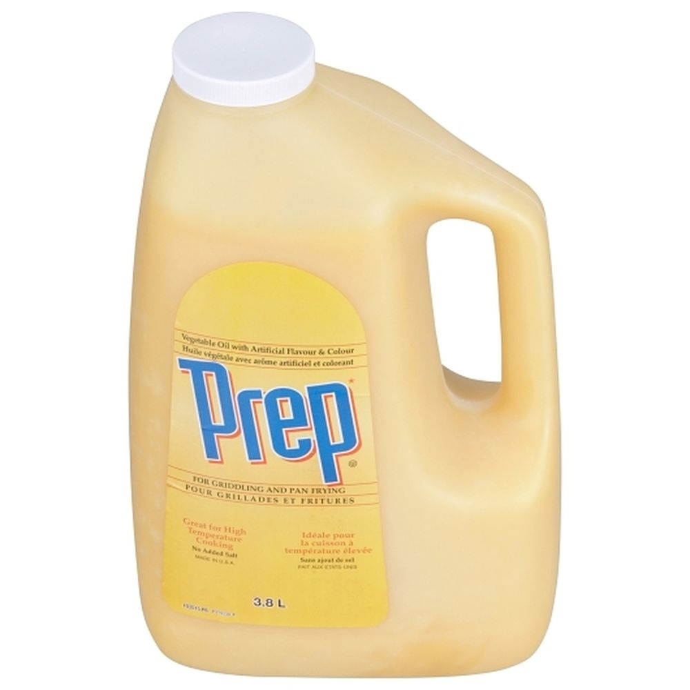 Prep Sodium Free Butter Flavored Oil, 3.8 L -- 4 Per Case