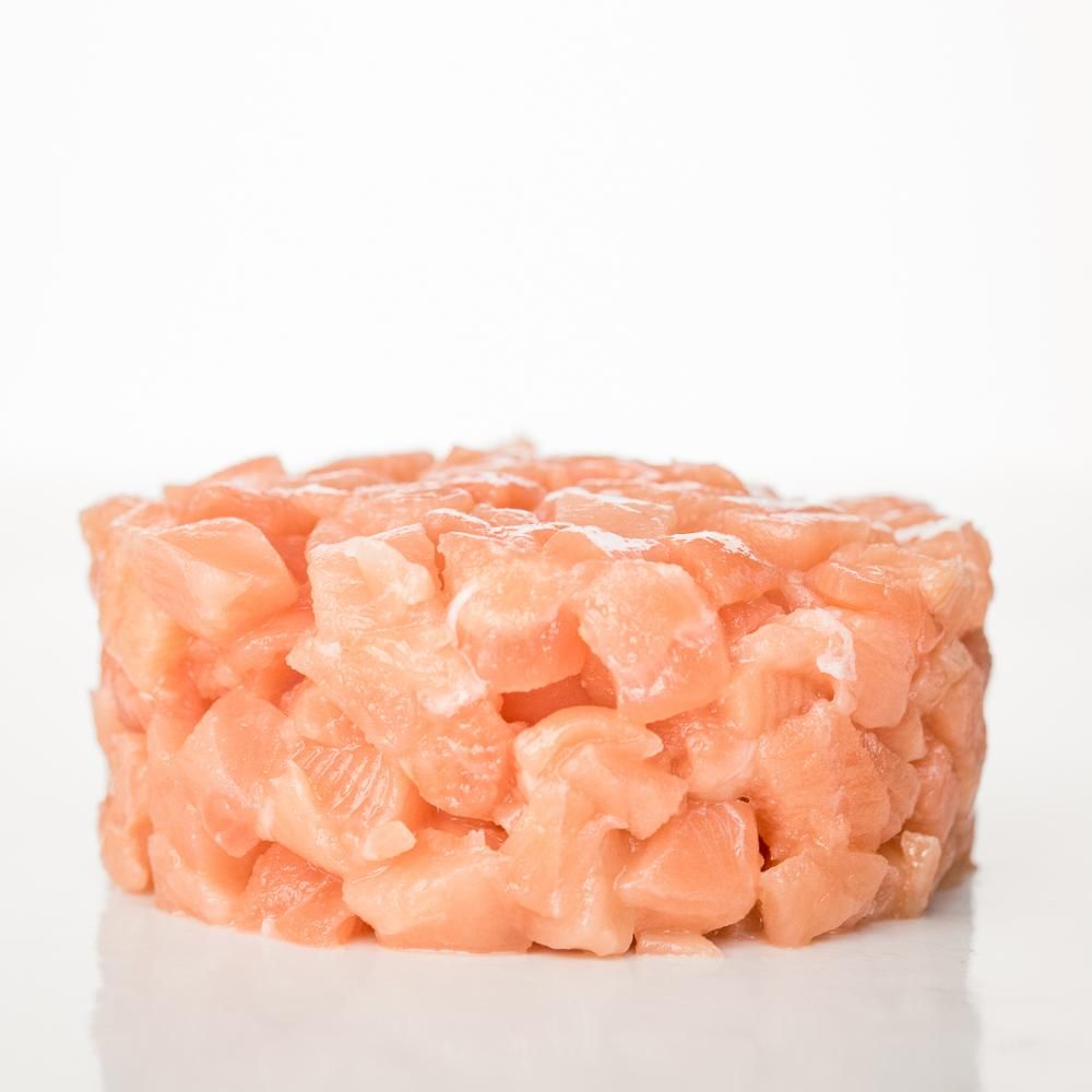 Fumoir Grizzly Atlantic Plain Diced Salmon Tartare, 120 G - 20 Per Case