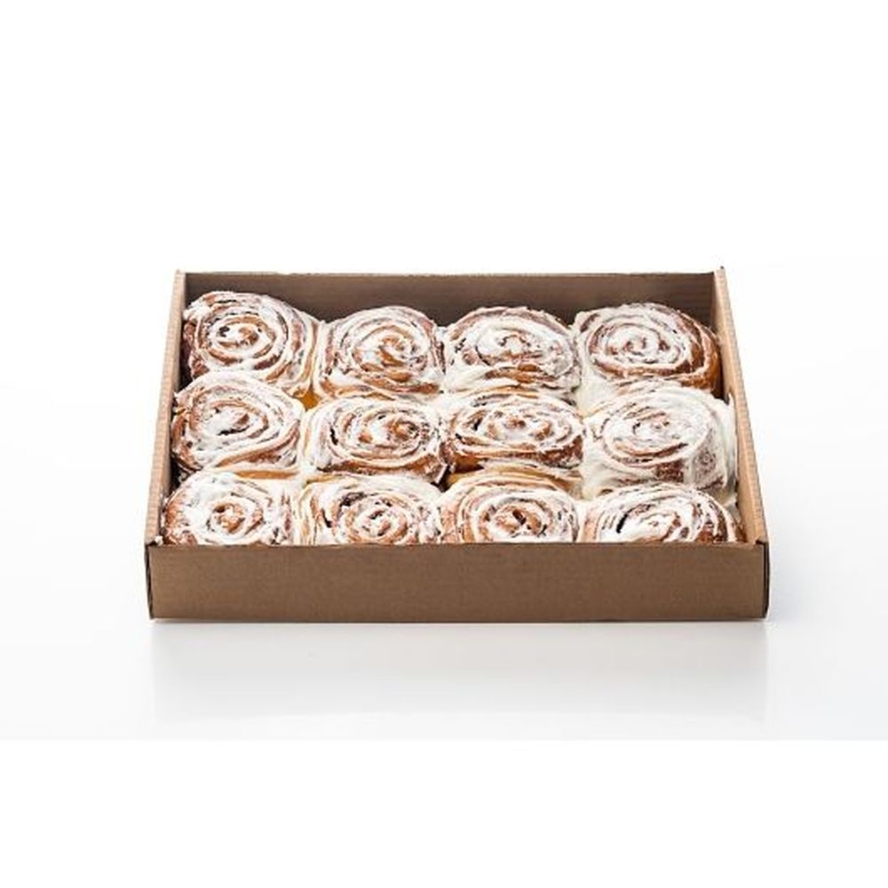 Cinnaroll Large Cream Cheese Cinnamon Frosted Rolls, 5 Count -- 12 Per Case