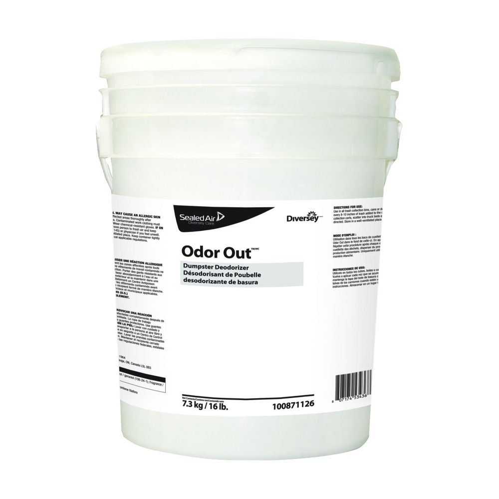 Diversey Granulés Neutralisants D'odeurs Odor Out, 7,3 Kg