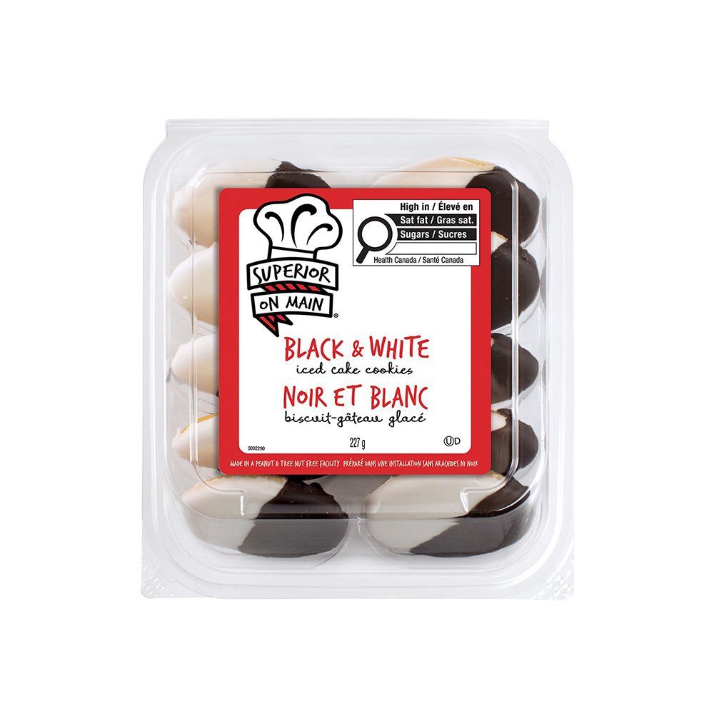 Superior On Main Mini Biscuits Noirs Et Blancs, 227 G
