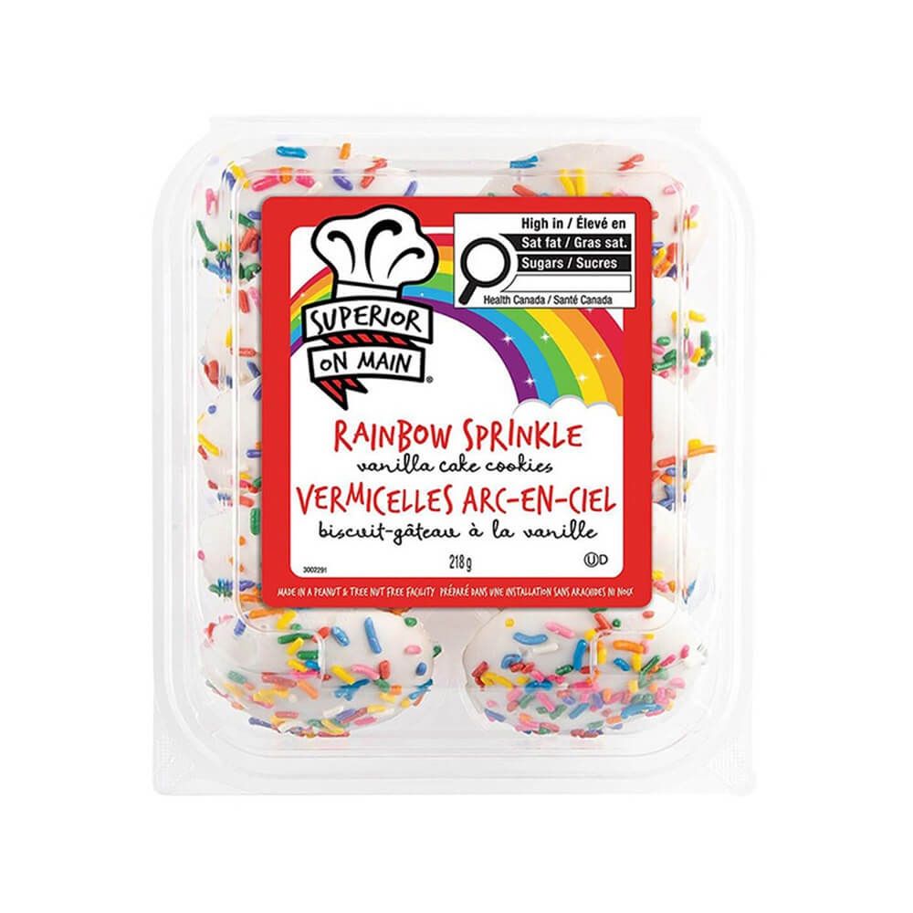 Superior On Main Biscuits À La Vanille Et Aux Vermicelles Arc-en-ciel, 218 G