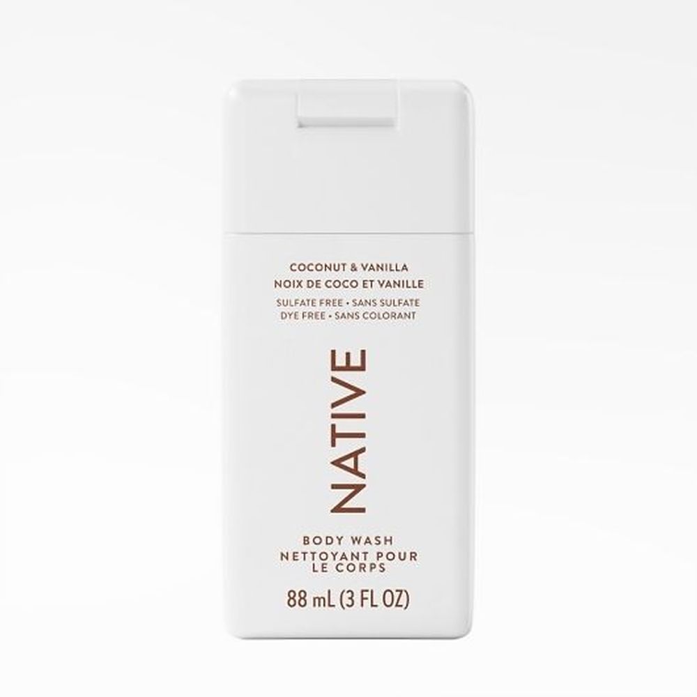 Native Coconut And Vanilla Body Wash, 88 Ml -- 24 Per Case