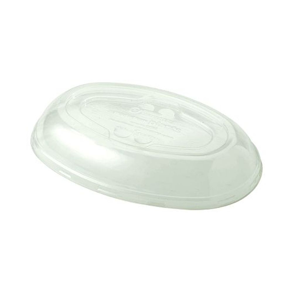 World Centric Couvercles Compostables Pour Bols À Burritos Ingeo, 50 Unités – 6 Par Carton
