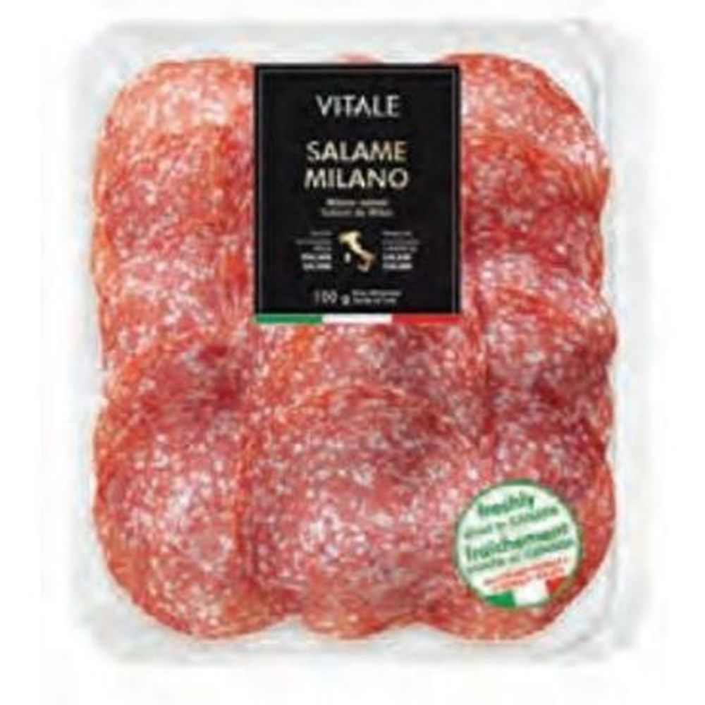 Vitale Trio Salami, 100 G -- 8 Per Case
