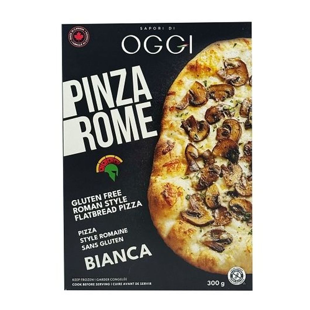 Oggi Pinza Rome Bianca Roman Style Flatbread Pizza, 300 G -- 6 Per Case