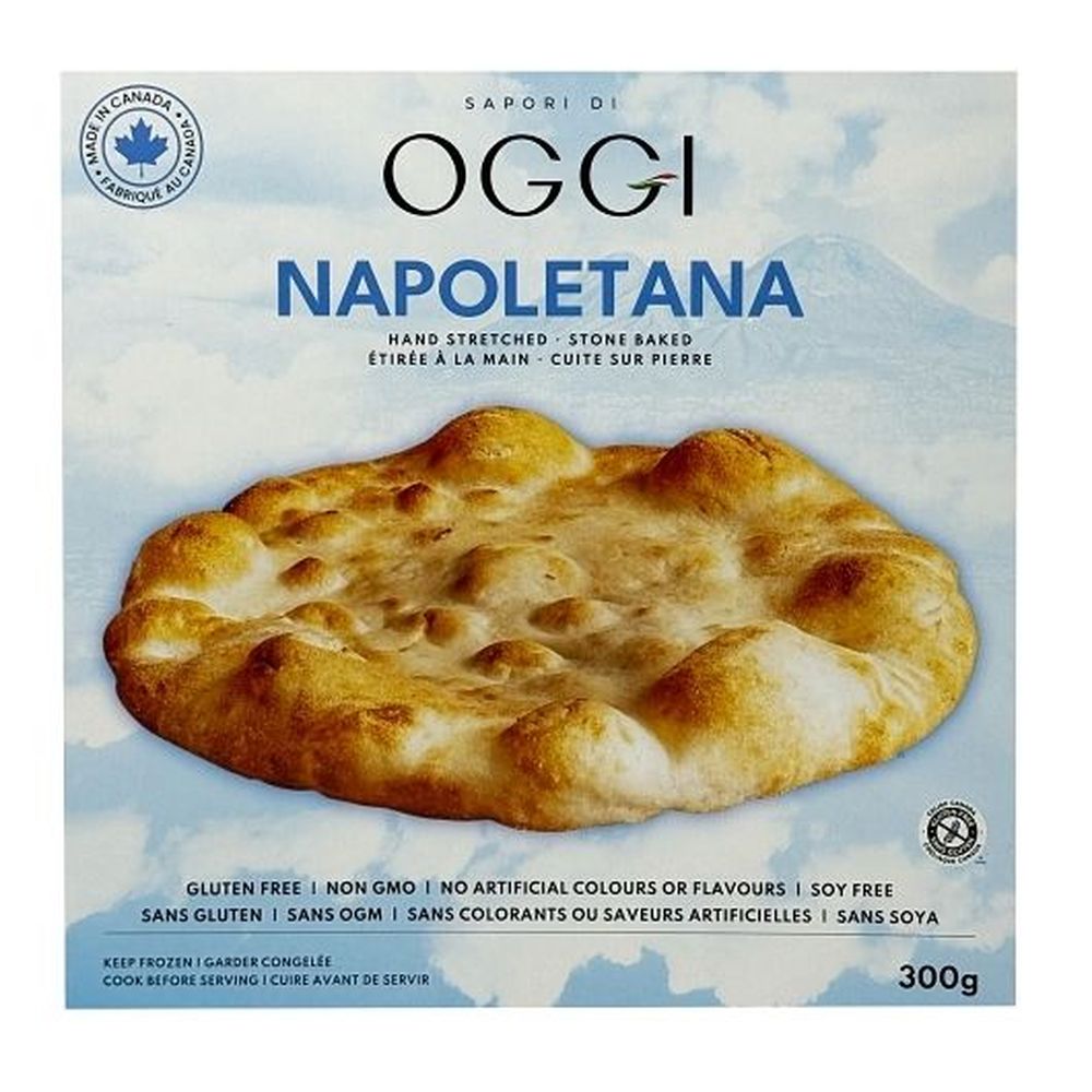 Oggi Gluten-free Napoletana Pizza Crust, 300 G -- 6 Per Case