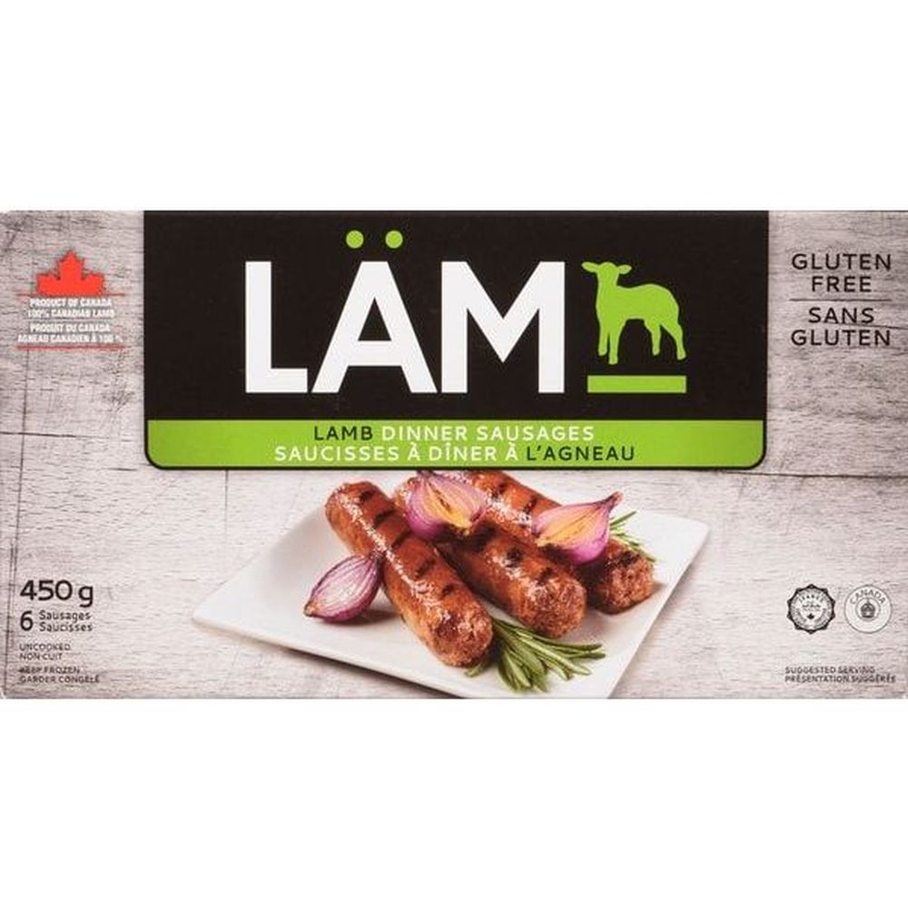 Riz Brands Saucisse D'agneau, 450 G -- 6 Par Boîte
