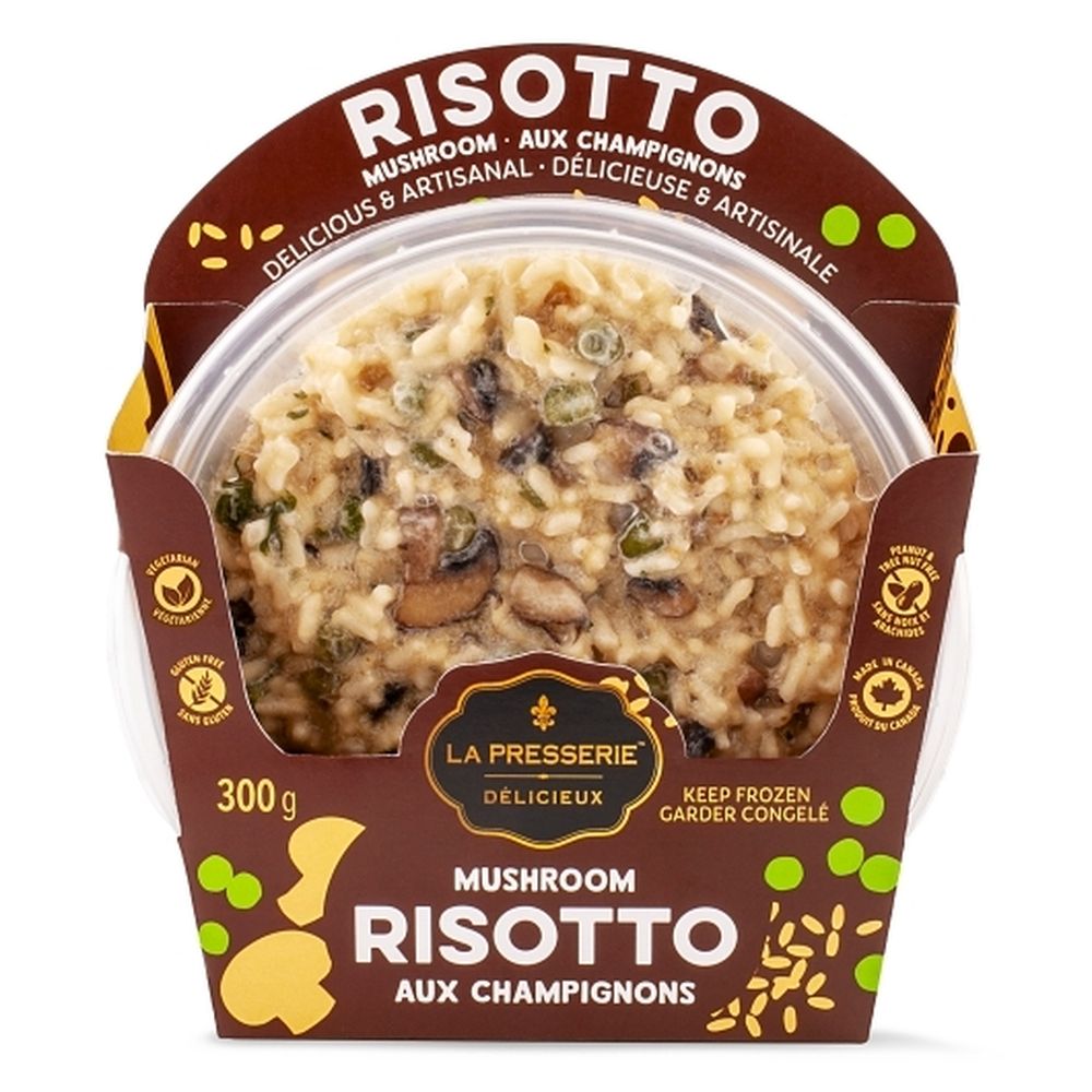 La Presserie Mushroom Risotto, 300 G -- 8 Per Case