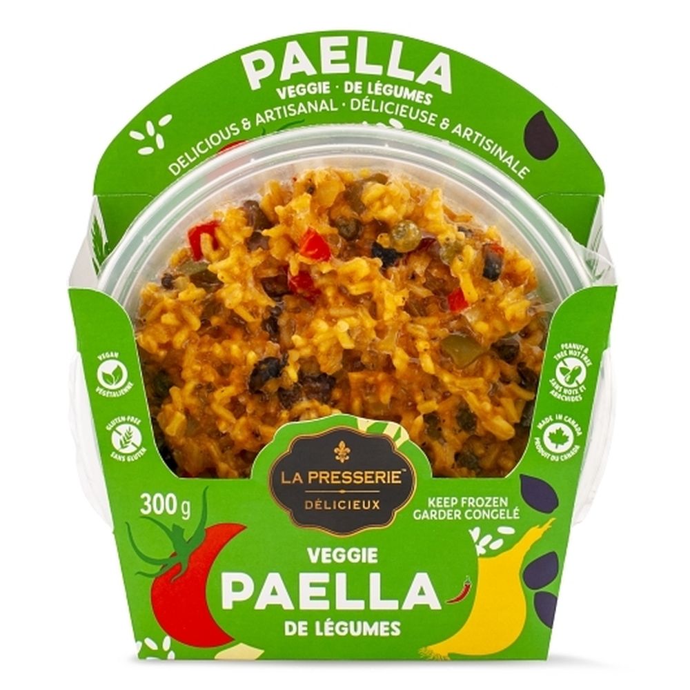 La Presserie Vegetable Paella, 300 G -- 8 Per Case