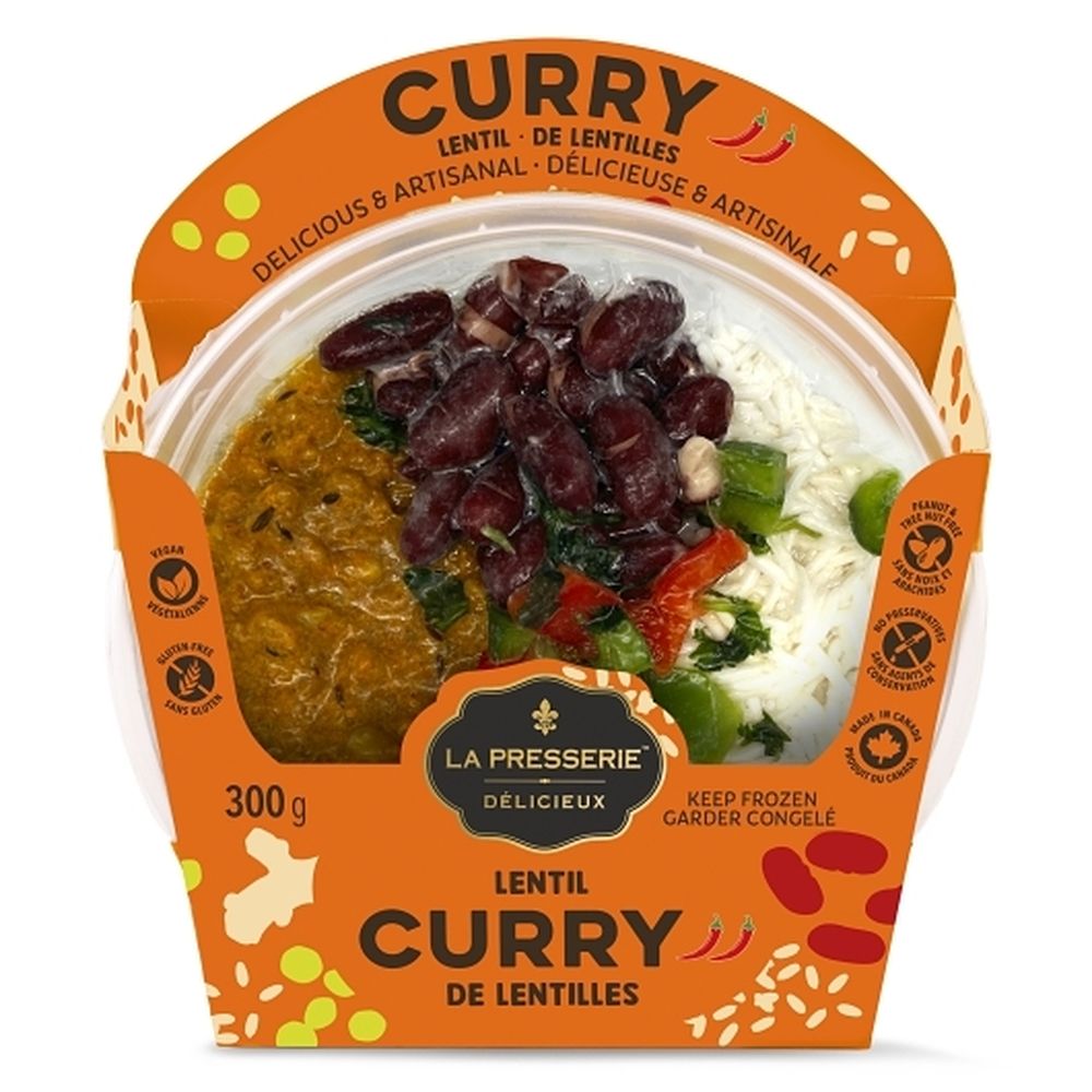 La Presserie Curry Lentil, 300 G -- 8 Per Case