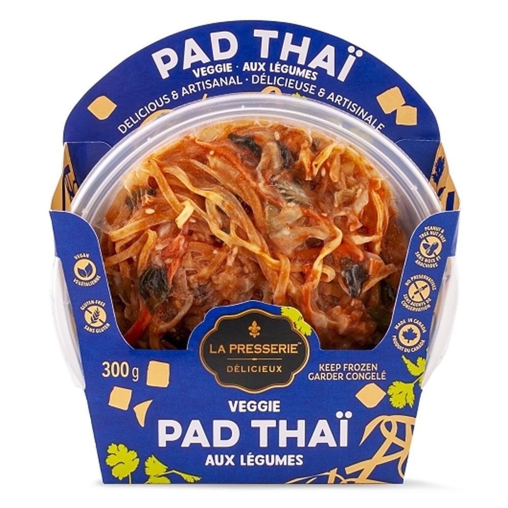La Presserie Veggie Pad Thai Noodles, 300 G -- 8 Per Case