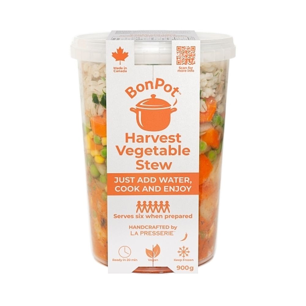 La Presserie Bonpot Harvest Vegetable Stew, 900 G -- 4 Per Case