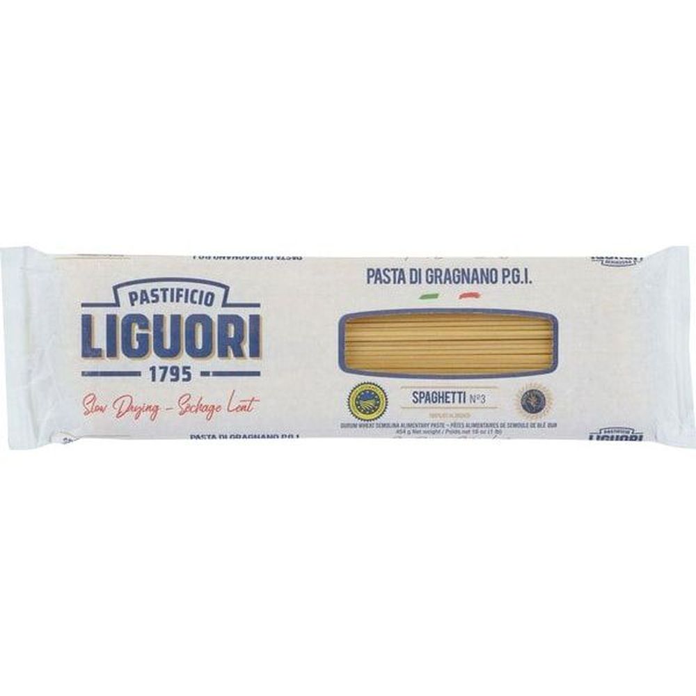 Pastificio Liguori S.p.a. No.3 Spaghetti Pasta, 454 G -- 20 Per Case