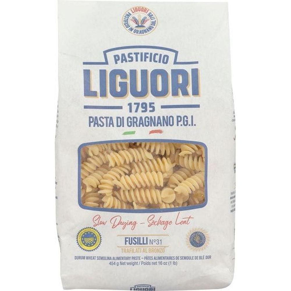 Pastificio Liguori S.p.a. No.31 Fusilli Pasta, 454 G -- 16 Per Case