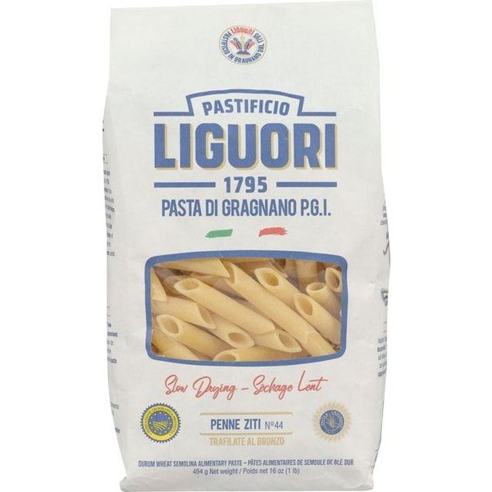 Pastificio Liguori S.p.a. No.44 Penne Zitti Pasta, 454 G -- 16 Per Case