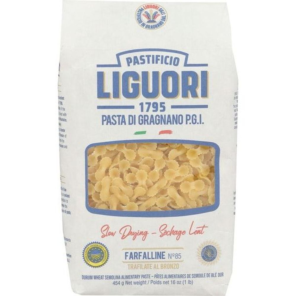 Pastificio Liguori S.p.a. No.85 Farfalline Pasta, 454 G -- 16 Per Case