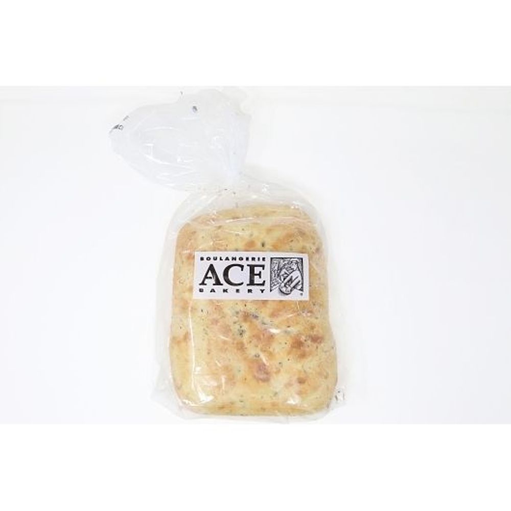 Ace Bakery Pain Focaccia Au Romarin, Paquet De 8 (8 Par Boîte)