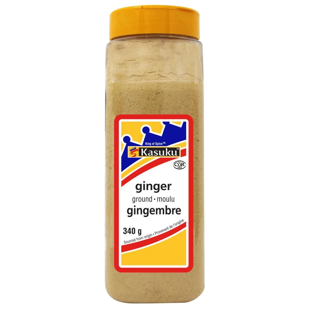 Kasuku Ginger Ground, 340 G - 9 Per Case