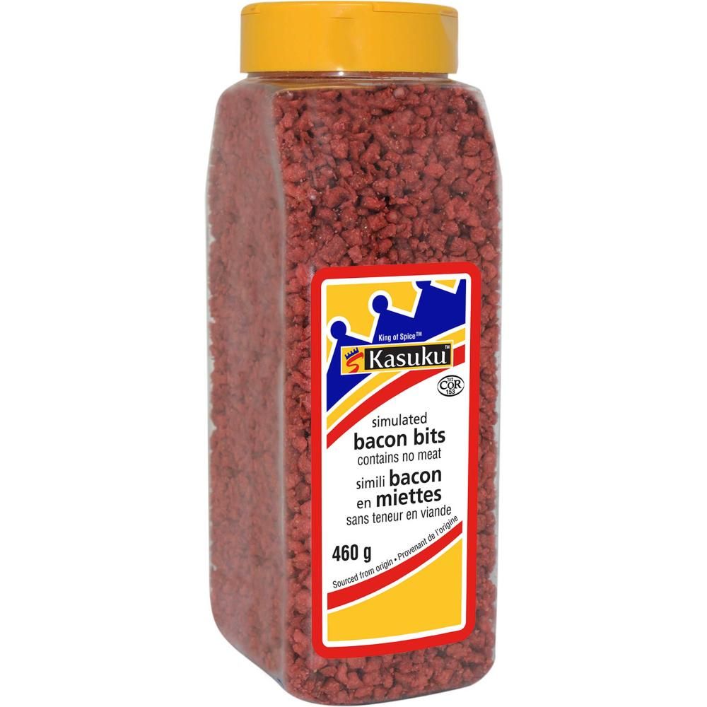 Kasuku Simulated Bacon Bits, 460 G - 9 Per Case