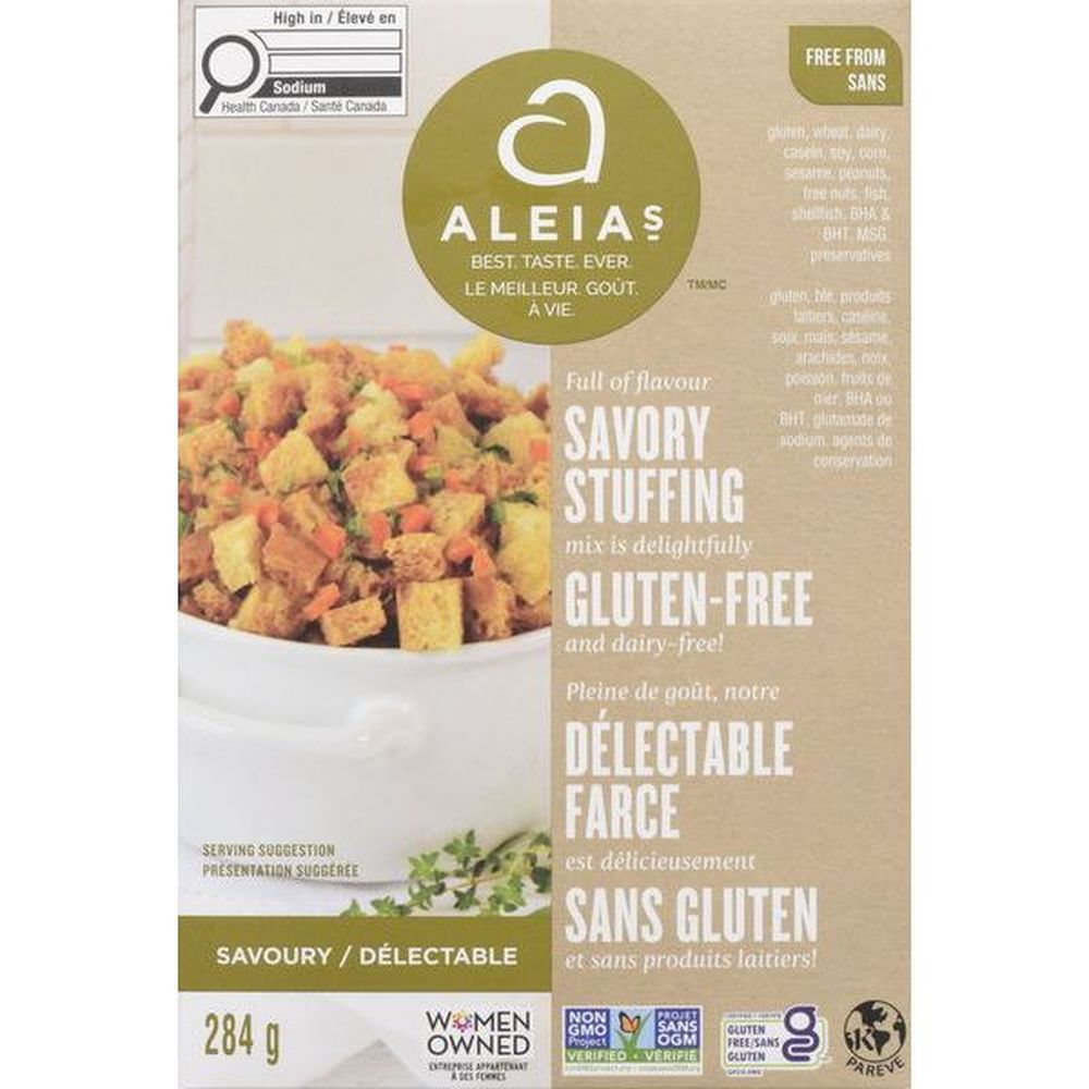 Aleia's Gluten Free Savory Stuffing, 284 G -- 6 Per Case