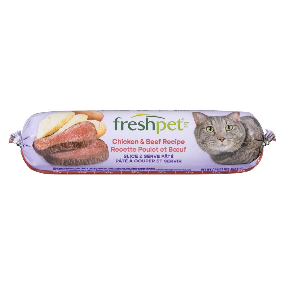 Freshpet Select Chicken And Beef Pate For Cats, 454 G -- 8 Per Case