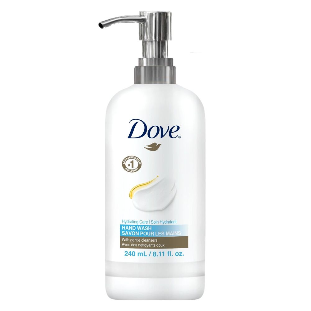 Dove Pro Hydrating Care Hand Wash, 240 Ml -- 24 Per Case