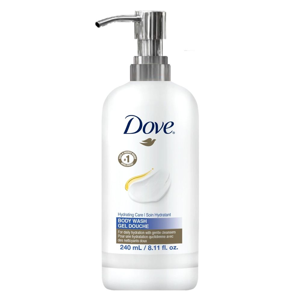 Dove Pro Hydrating Care Body Wash, 240 Ml -- 24 Per Case