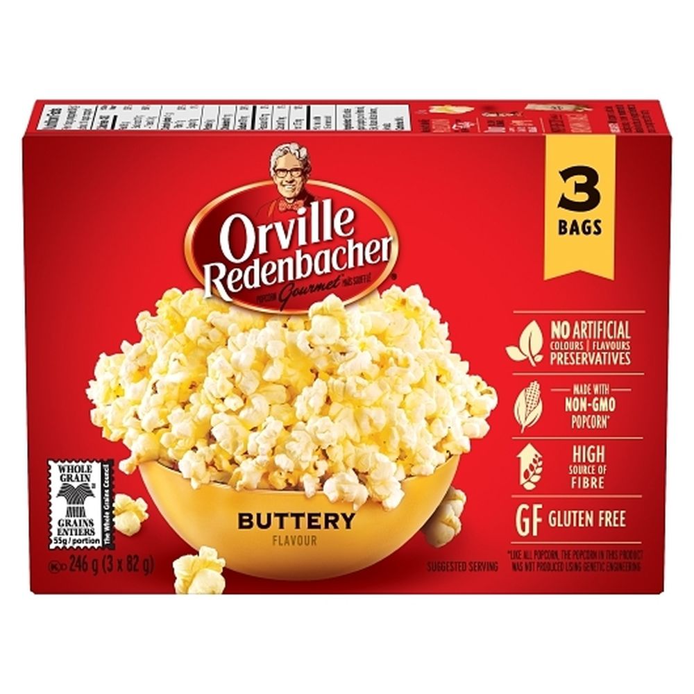 Orville Redenbacher's Buttery Popcorn, 82 G -- 36 Per Case