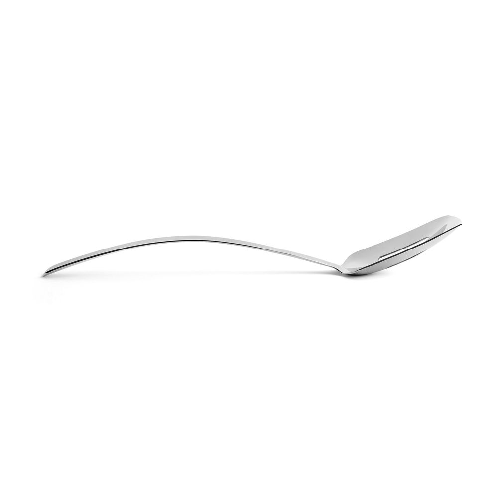 Browne Horizon 18/8 Stainless Steel Slotted Serving Spoon, 13 In