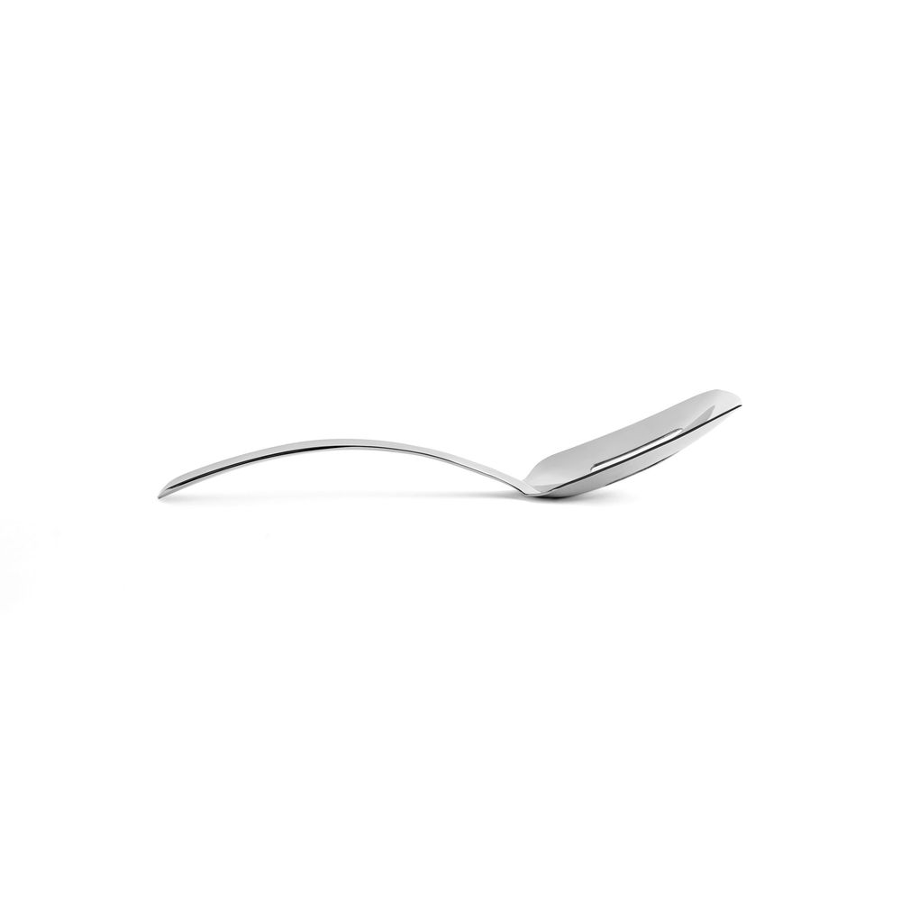 Browne Horizon 18/8 Stainless Steel Slotted Serving Spoon, 10 In