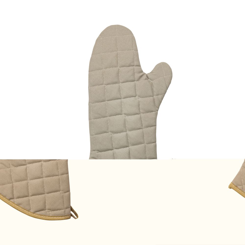 Browne Canvas Flame Retardant Oven Mitt, 17 In Length