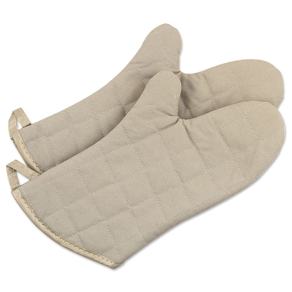 Browne Canvas Flame Retardant Oven Mitt, 24 In Length