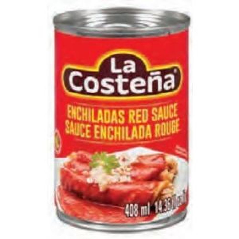 La Costena Sauce Pour Enchiladas Rouges, 408 Ml – 12 Par Boîte