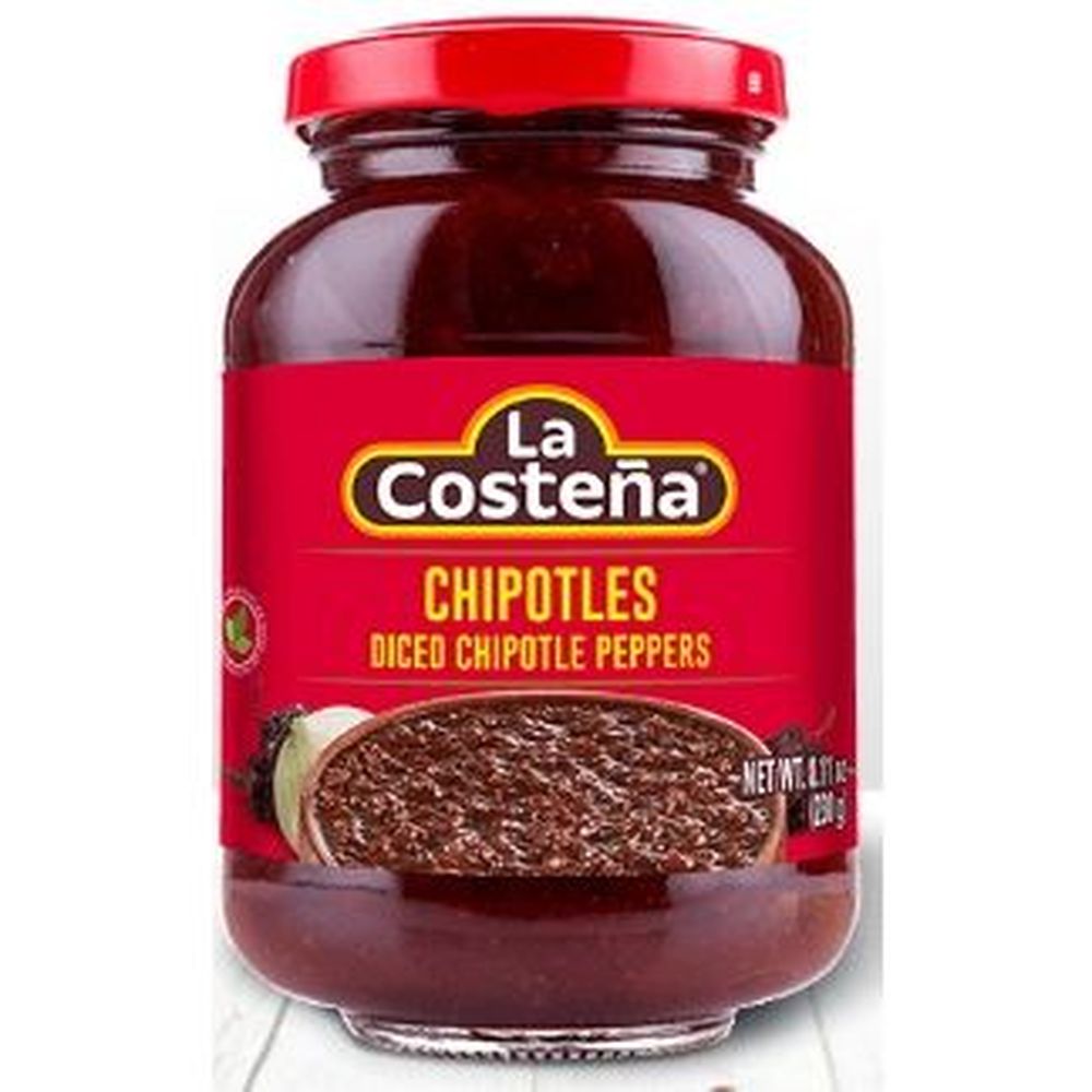 La Costena Diced Chipotle Peppers, 230 G -- 12 Per Case