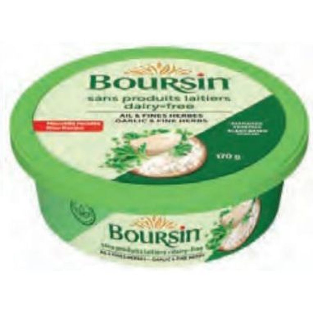 Boursin Garlic And Fine Herbs Gournay Cheese, 1 Kg -- 2 Per Case