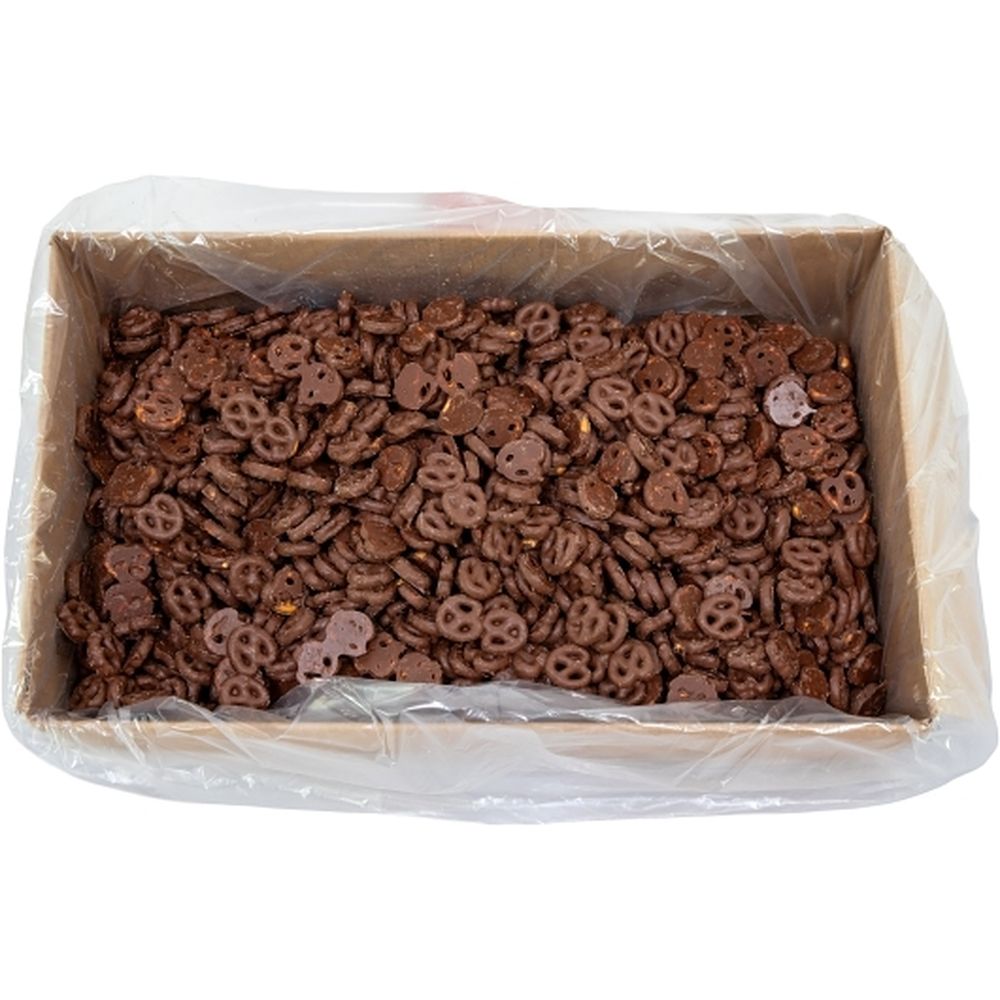 Hayden Valley Foods Chocolate Covered Micro Mini Pretzels, 4.54 Kg